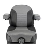 Keystone Seats Comfort Elite Suspension Seat – Adjustable Backrest Cushioned Armrests Weight Adjustment – Exmark Scag Ferris Hustler Gravely Bad Boy Kubota John Deere Toro Zero-Turn Mowers & Tractors