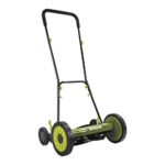 Sun Joe MJ504M Manual Reel Mower without Grass Catcher, 16″