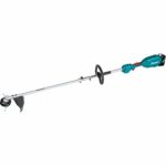 Makita XUX02SM1X2 18V LXT Lithium-Ion Brushless Cordless Couple Shaft Power Head Kit w/ 13″ String Trimmer & 20″ Hedge Trimmer Attachments (4.0Ah)