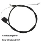 GTVICKY 946-1130 Control Cable Compatible with MTD Walk Behind Lawn Mower 746-1130 Engine Zone Cable