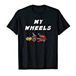 My Wheels Funny Lawn Mowing Riding Mower Shirt Dad Men Gifts