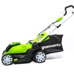 Greenworks 17-Inch 40V Cordless Lawn Mower, 4.0 AH Battery Included MO40B411 (Renewed)