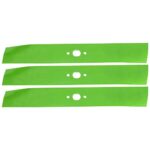 8TEN LawnRAZOR Mower Blade Set for Toro 42MS01 Side Discharge 42 inch Deck 100200 100776 100777 101335 (Medium Lift)