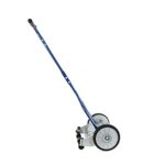 Amazon Basics 14-Inch 4-Blade Push Reel Lawn Mower, Blue