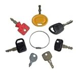 (7) Master Lawn Mower Key Set for Honda,John Deere,Husqvarna,Toro,Ariens,Gravely,Wright,Simplicity,Snapper,Exmark,Scag,Craftsman,Kubota,Troy-Bilt,Craftsman,Murray,Cub Cadet,MTD,Ferris,Dixie Chopper