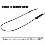 Harbot LTX 1045 Deck Engagement Cable for Cub Cadet 1040 1045 LTX1040 LTX1042 LTX1045 LTX1046 LTX1050H Troy Bilt TB2246 Riding Lawn Mower Replace 946-04618C