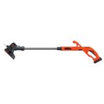 BLACK+DECKER LST201 20V MAX Lithium Ion String Trimmer/Edger, 10″