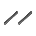 532123583 Rear Wheel Axle Square Key (2) Compatible with Husqvarna AYP Craftsman Poulan Yard Pro Huskee Roper Sears Weedeater Ryobi Murray & More Brands Lawn Mower Tractor Rep 123583X 123583
