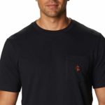 Mountain Hardwear Men’s Absolute Zero Short Sleeve Pocket T, Black, X-Large