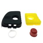 jinauxicon Air Cleaner Foam Filter Cover Primer Bulb for Briggs Stratton Lawn Mower 08P500 09P600 09P700 Replace 595660 799579 594281 