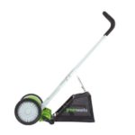 Greenworks 16-Inch Reel Lawn Mower with Grass Catcher 25052