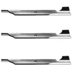 HITY MOTOR (New) Hustler Mower Blades – 60” – Raptor SD, FasTrak, X-One, Super Z -Side Discharge fits Raptor SD, FasTrak, FasTrak SD, Super Z, and X-One