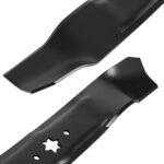Lawn Mower Mulching Blades Set 942-0610A, 3-N-1 Lawn Mower Blade Replacement for 7420610, 742-0610A 742-0610, 742-0610A and 942-0610 38″ Yard Machines Lawn Tractor (2 PCS of 1 Set)