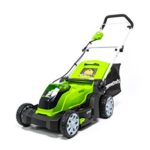 Greenworks 17-Inch 40V Cordless Lawn Mower, Battery Not Included MO40B01