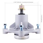 Koemier Lawn Mower Spindle Assembly,Height?5-7/8”(150mm), Replace AYP 174356 174358 Husqvarna z246 532174356 587125201 532174358 GTH2548 GT2248 GTH2248 YTH1848XP YTH2448 YTH2748