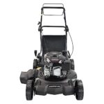 PowerSmart 21 in. 3-in-1 170cc Gas Self Propelled Lawn Mower, Gas Powered Walk-Behind Lawn Mowers, Self-propelled, Black
