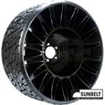(1) Michelin X Tweel Turf Tire Assembly 24×12.00-12 Fits Zero Turn Mowers