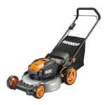 WORX WG751 40V 19” Cordless Lawn Mower, 2 Batteries and Charger Included