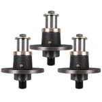 8TEN Deck Spindle Assembly for Hustler 52 Inch 60 Inch 72 Inch Decks Super Z ATZ Mower Replaces 796235 796235X 3 Pack