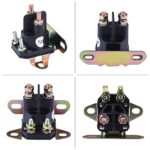 Stylemafia 4pole Starter Solenoid Compatible With Briggs & Stratton 5410K,Cub Cadet, Craftsman, Husqvarna 109946 MTD,Mower AM133094 AM138497, John Deere L100 L110 L118 L120 L130 Cub Cadet Lawn Tractor