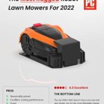 AYI Robot Lawn Mower for Large Yard, Mows Up to 2/3 Acre, Triblade Brushless Motor, Multiple Mowing Patterns, Self-Charging, IPX Waterproof, Wi-Fi App Intelligent Control[2022 New Upgrade]