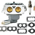 Carburetor Carb 2 Barrel Replaces For 42″ Craftsman YS4500 YS 4500 Lawn Tractor Model 917.276600 917.276601 917.276702 917.276801 917.287380 With Briggs Stratton 22HP – 24HP V-Twin Intek Engine
