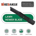 KEDAKEJI Mower Blade 54″ Cut Compatible with MTD Cub Cadet RZT-L54 XT1 XT2,Troy-Bilt Lawn Tractor 742-05056A 742-05056A,942-05056A 3 PCS Craftsman 247 Riding Mower