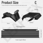 LEAFLEX 120-5225 Mulch Plug & 121-2319 Side Discharge Chute & 20-6241 Trailing Shield Compatible with Toro Exmark 30″ Timemaster Lawn Mowers for 20199 20200