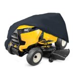 2win2buy Riding Lawn Mower Cover, Waterproof Riding Lawnmower Tractor Cover Waterproof Heavy Duty Polyester UV Dust Water Proof Resistant,Universal Fit Decks up to 54 Inch