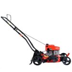 PowerSmart Lawn Mower, 21-inch & 170CC, Gas Powered Push Lawn Mower with 4-Stroke Engine, 2-in-1 Gas Mower in Color Red/Black, 5 Adjustable Heights (1.18”-3.0”), DB2194CR