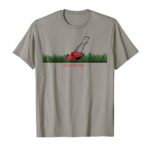 Enjoy The Mow Push Lawn Mower Cutting Gass T-Shirt