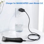 Charger for MANSCAPED Lawn Mower 3.0 & 2.0 Electric Groin Hair Trimmer, The Weed Whacker Nose and Ear Hair Trimmer Replacement MANSCAPED Trimmer Power Supply Cord