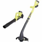 Ryobi One ONE+ 18-Volt Lithium-Ion String Trimmer/Edger and Blower Combo Kit 2.0 Ah Battery and Charger Included