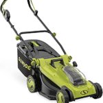 Sun Joe 24V-X2-17LM-CT-RM 48-Volt 17-Inch Cordless Mulching Lawn Mower w/ 11-Gallon Grass Catcher, Tool Only (Battery + Charger Not Included) (Renewed)