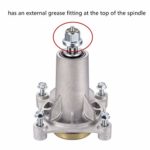 Belleone Spindle Assembly Fits for Craftsman/Husqvarna/Ariens, 587819701 187292 Mandrel Assembly for Husqvarna Craftsman 42″ 46″ 48″ 54 Deck Mower, Replace for 192870 532187281 532187292 567253301