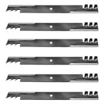6 Mulching Blades (3 sets) to replace the 403107, 405380, blade used on newer Craftsman, Poulan, Husqvarna, 46″ decks.
