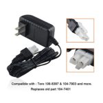 XINKE Battery Charger 114-1588 (12V) Compatible with Toro Lawn 22″ Lawn Mower, for 106-8397, 104-7903 and More – Repplaces 136-9126 104-7401