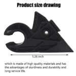 LIZEWEI 731-10069D Lawn Mower Hood Pivot Bracket Compatible with MTD Lawn Mower, Replaces 731-10069C, 731-10069B, 731-10069A
