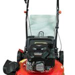 PowerSmart DB2321SR 21 Inch 170cc Engine Gas Powered Self Propelled Lawn Mower, Red/Black