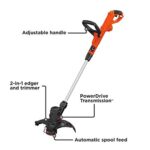 BLACK+DECKER ST8600 5.0 AMP STRING TRIMMER, 13 Inches