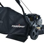 PowerSmart Lawn Mower, 21-inch & 170CC, Gas Powered Push Lawn Mower with 4-Stroke Engine, 3-in-1 Gas Mower in Color Black, 5 Adjustable Heights (1.2”-3.0”), DB8621PR-A