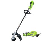 Greenworks 14-Inch 40V Cordless String Trimmer (Attachment Capable), 2.0 AH Battery Included 2100702