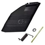 CRAFTSMAN 42″ RIDING MOWER DECK DEFLECTOR SHIELD 130968 WITH MOUNTING HARDWARE
