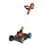 BLACK+DECKER MTC220 20V Lithium Ion 3-in-1 Trimmer/Edger and Mower, 12″