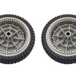 AdZzz Set of (2) Front Drive Wheels Replace MTD Troy-Bilt Self Propelled Mowers for 734-04018C,734-04018B, 734-04018A