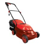 Sun Joe MJ401E-RED Mow Joe 14-Inch 12 Amp Electric Lawn Mower With Grass Bag, Red