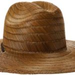 Quiksilver Men’s Pierside Straw Hat, Dark Brown, Large/X-Large