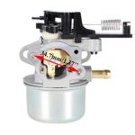 JS46 Carburetor for John Deere JS35 JS48 JM46 21″ 22” Cut Walk-Behind Lawn Mower with 875Exi 190cc Engine