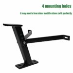 Eapele Trailer Hitch for Lawn Mower, Garden Tractor Trailer Hitch, Solid Iron Construction, Strong Enough to Tow Everything