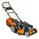 LAGINZA 196CC 21INCH 4-in-1 Self-Propelled Gas Powered Luxury Lawn Mower with Bagger Powered by Loncin